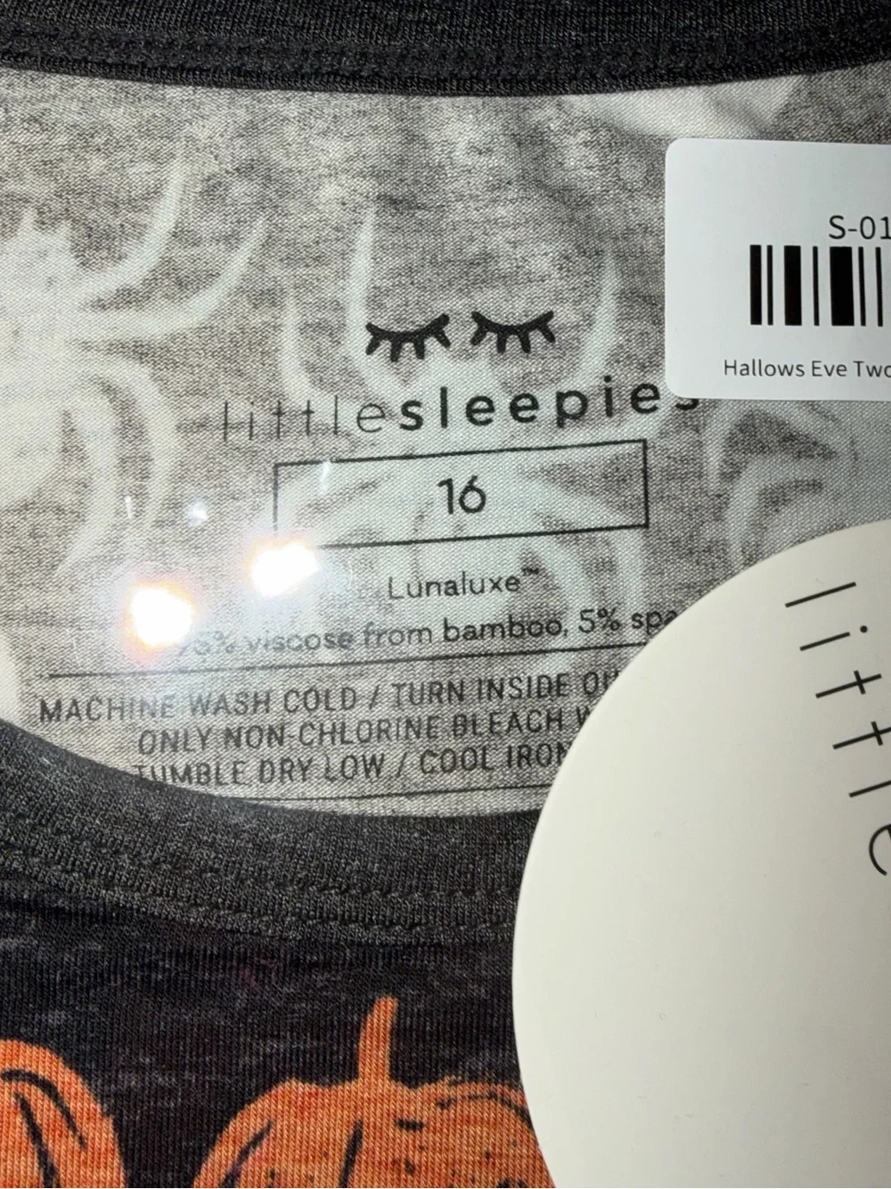 Little Sleepies Halloween Long John Pajamas